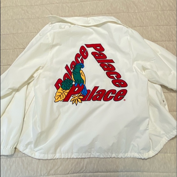 SOLD- off platform - Parrot Palace-3 Coaches Jacket White - Picture 1 of 10